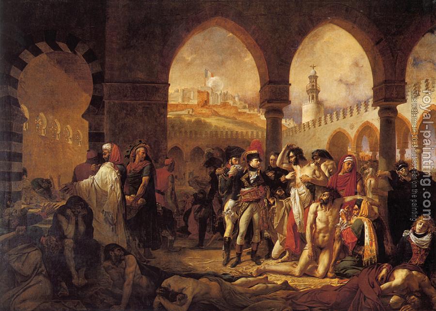 Antoine-Jean Gros : Bonaparte Visiting the Pesthouse in Jaffa